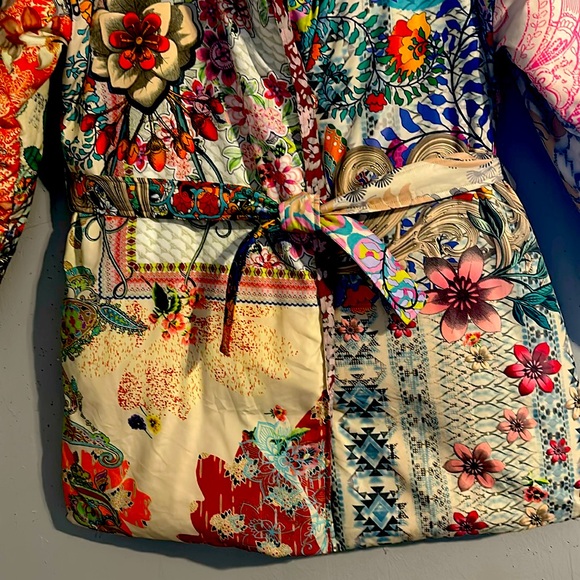 Johnny Was (reversible). Puffy (puff) coat but light weight coat. - Picture 3 of 12